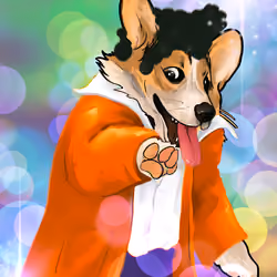 •Cryptocorgi Disco Dancer • 4/101 of Cryptocorgi collectibles