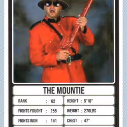 THE MOUNTIE. RANK 62 - LEGENDS OF 90s