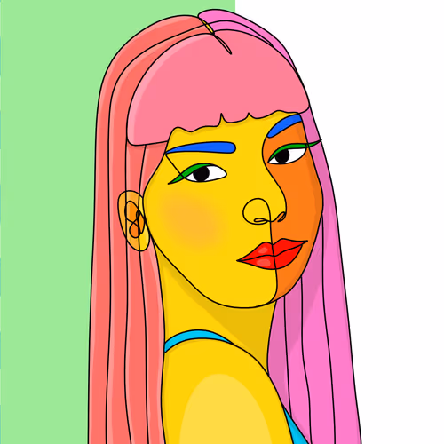 Neo Pop Cubist Women Everyday