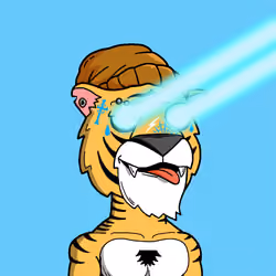 Grouchy Tiger Social Club #8844