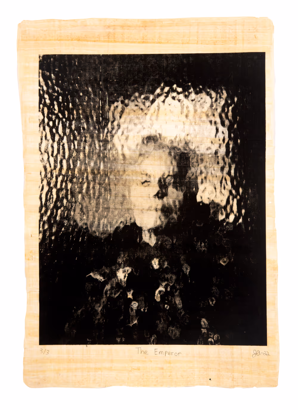 Justin Aversano - The Emperor - Physical Tarot Scroll - 3/3