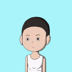short hair boy