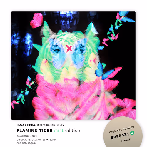 FLAMING TIGER mint edition