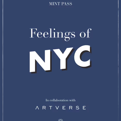 Feelings of NYC | MINT PASS #17