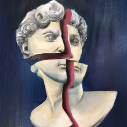 David Divided Into Four