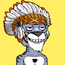 Grouchy Tiger Social Club #6678