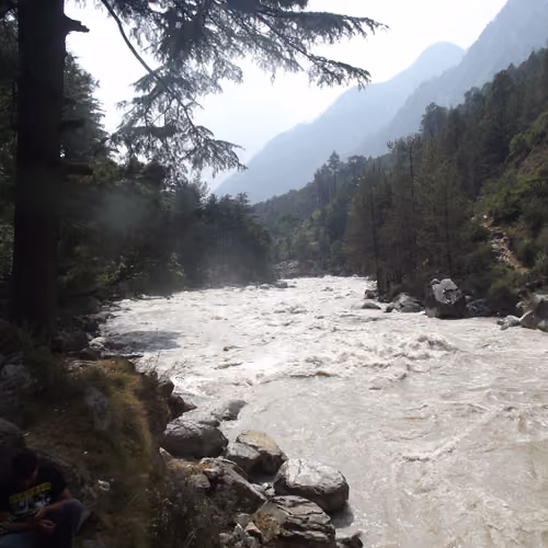 River in Kasol, India - Deep in the Himalayas 