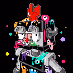 #012 ROBOT LOVE monsters case