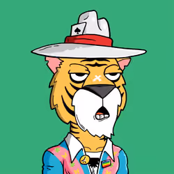 Grouchy Tiger Social Club #2458