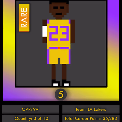 Lebron Pixel James