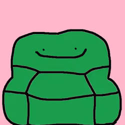 Happy Green Couch