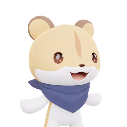 3D LEELEE-Golden hamster-Normal-#00479