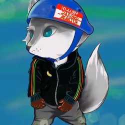 Lonely little wolf #028