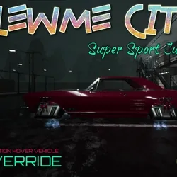 Hoverride SS Custom, Limited Edition Vehicle With Hood Decal