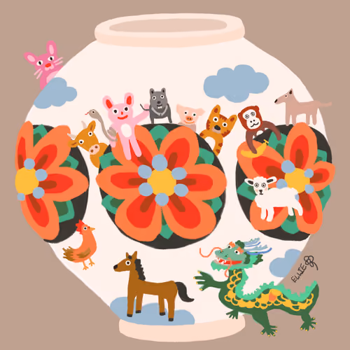 Animal friends by ELLIE