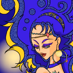 Moon Goddess (Head)
