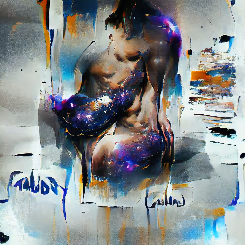 French Impressionism Of The Cosmos
