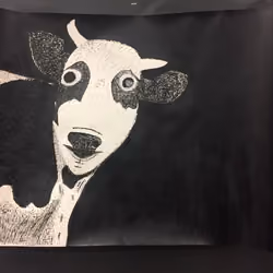 Delighted Cow