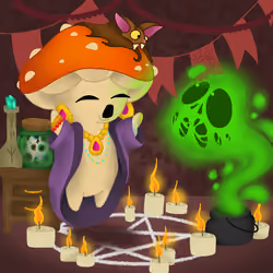 bev369art x Magic Mushroom Clubhouse