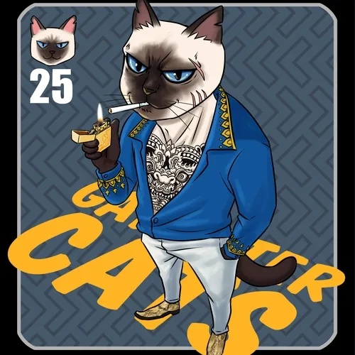 Gangster Cats Club - No.25