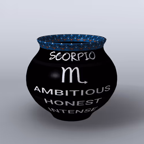 Zodiac Ceramics: Scorpio