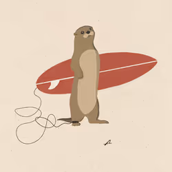 Surfing Animals Original Crew