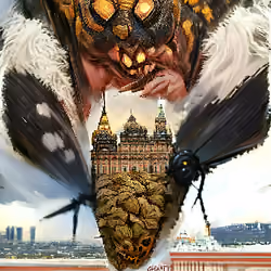 Deaths Head Moth