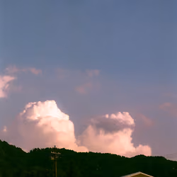 夏 ・ Kawaguchiko Clouds