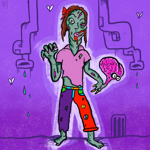Zelda the Zombie (Fashion Show)