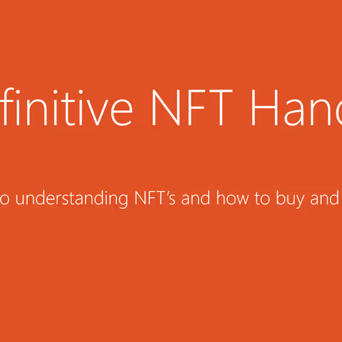 The Definitive NFT Handbook