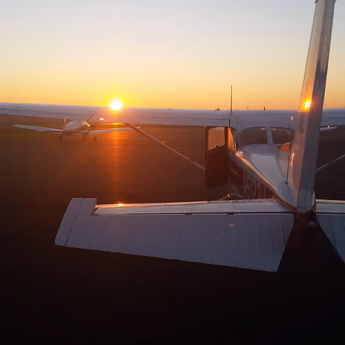 Sunset Cessna