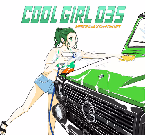 MERCE4x4 X Cool Girl NFT