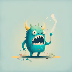 Cute Monster #310