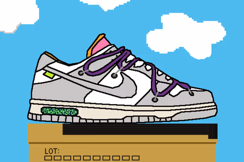 Off-White x Dunk Low 'Lot 15 of 50'
