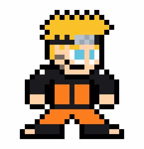 Pixel Naruto Arts BGfPfr8go1