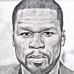 FaceArt 50 Cent