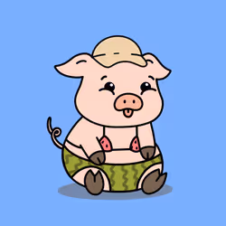Piggie Palz #147 - Watermelon Wendy