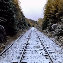 Snow on Rails