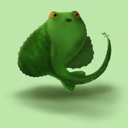 Leaf monster