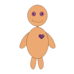 Burlap Doll 006
