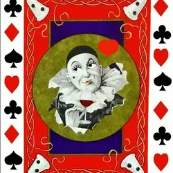 ArtstyleCard #7 - Pierrot / Clown Art Picture Portrait
