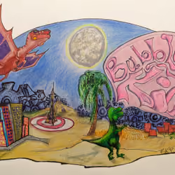 Dragons and Dinos By BKP