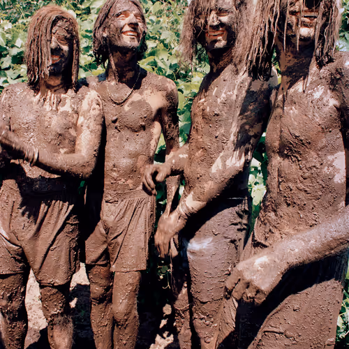 Mudhoney, Tad’s backyard, Seattle, 1989