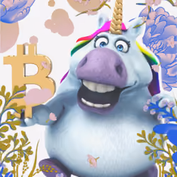 Polo Crypto Unicorn - Blue Unicorn Fun Pack - 1 NFT of 4 NFT Collectible Set