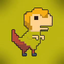 Running Dinosaur #15