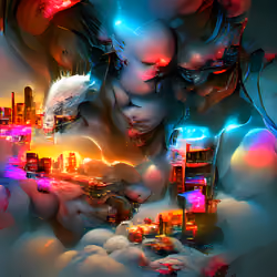 Arimal #013 - Faces in the sky staring down at me
