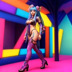 Rainbow queen