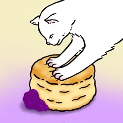 Catherapy making biscuit#2