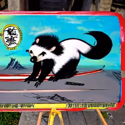 skunk surfing