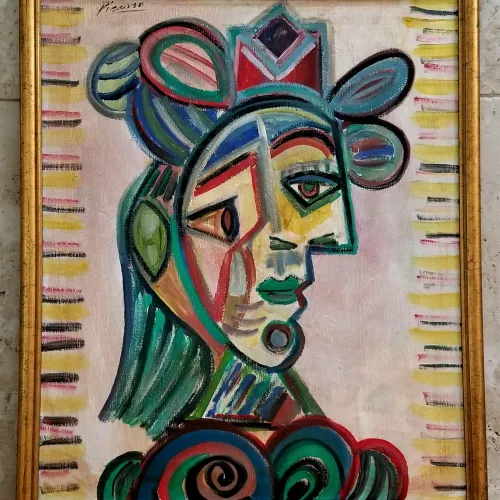 Pablo Picasso Oil Canvas